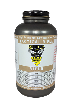 Tactical Rifle Propellant | Shooters World - Smokeless Powder
